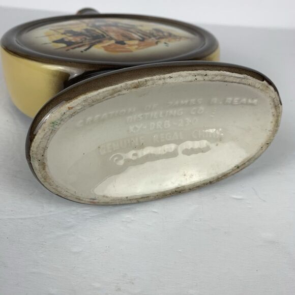 Jim Beam Bourbon 10" Whiskey Bottle San Diego 200th Anniversary 1968 Vintage - Picture 7 of 13